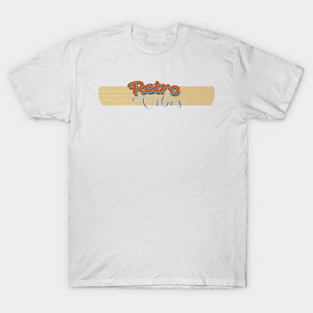 Retro Vibes T-Shirt by Holisticfox